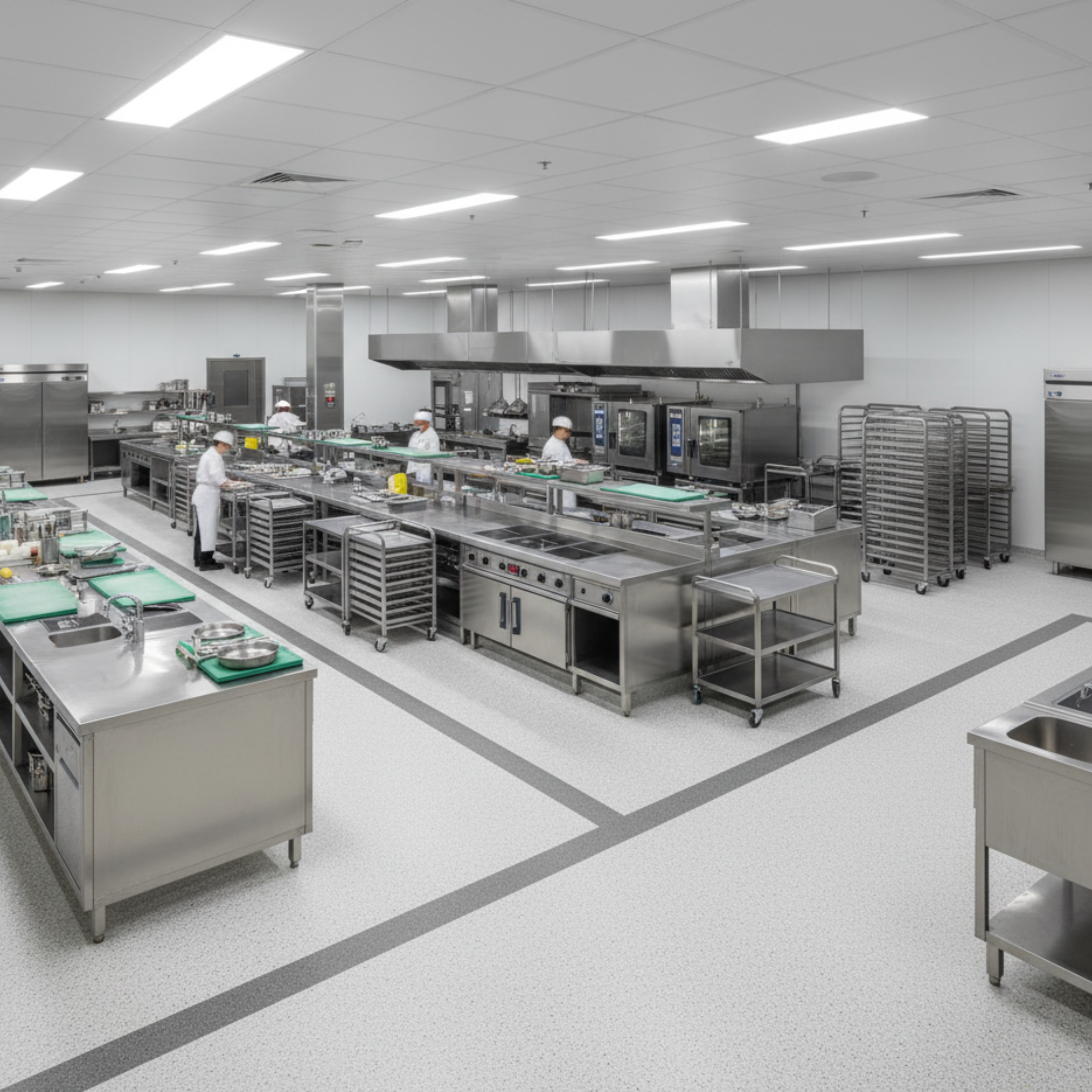 Hotel Kitchen Flooring